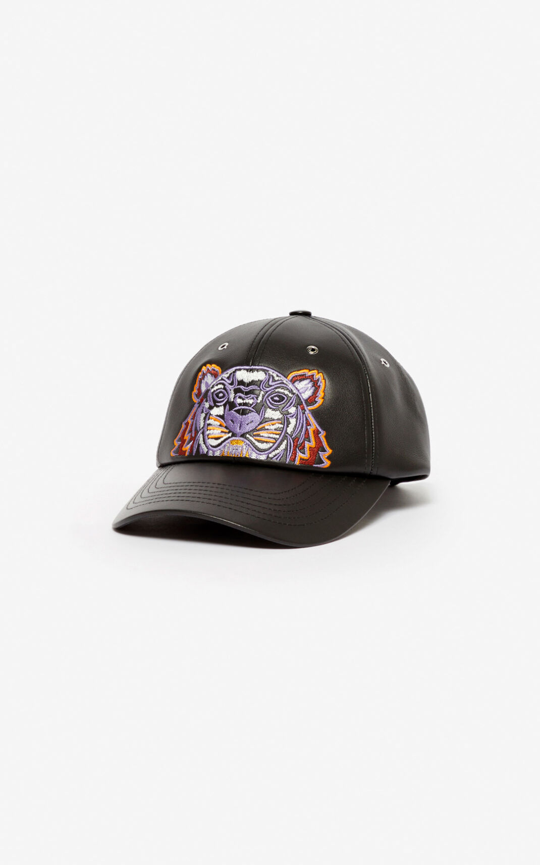 Gorras Kenzo Tiger Cuero Hombre Negras - SKU.7967124